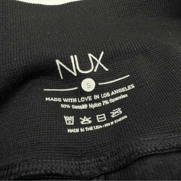 Nux Snake Printed Black Leggings - Picture 9 of 10